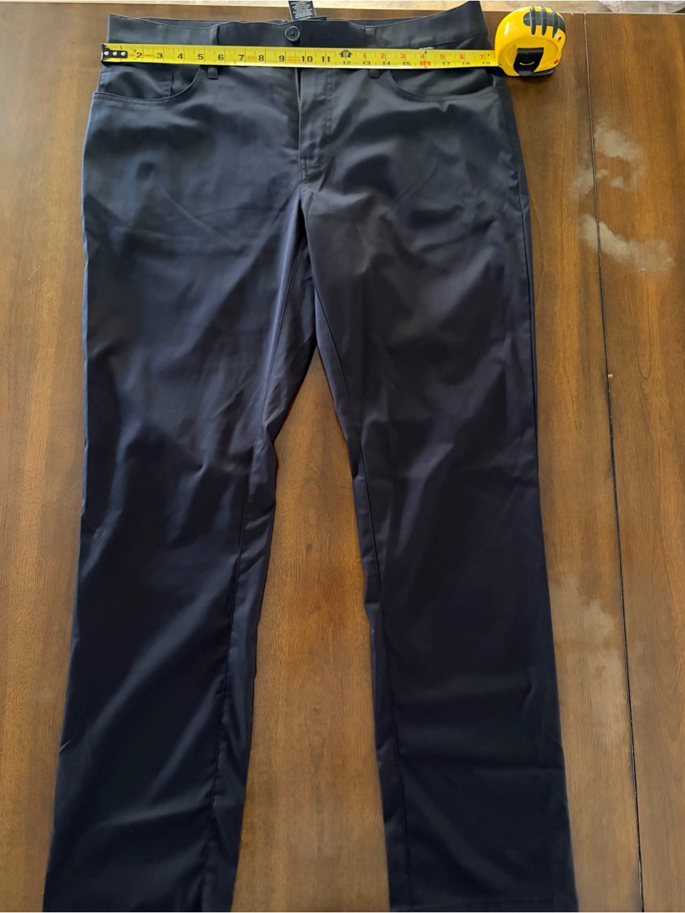 Travis Mathew Men's Black Stretch Chinos